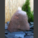 Fontaine de jardin complet rocher de granite rouge 20cm