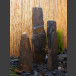Fontaine Triolithes schiste gris-noir 120cm
