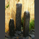 Kit Fontaine Triolithes schiste gris-noir 120cm