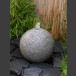 Boule de Fontaine granite gris 30cm