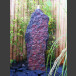 Fontaine Monolith schiste rouge-noir 95cm