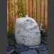 Pierre à fontaine de jardin  gris rocher de granite 45cm