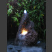 Fontaine de jardin complet volcan de lave 110cm