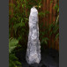 Kit Fontaine Monolithe marbre blanc gris 80cm