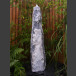 Kit Fontaine Monolithe marbre blanc gris 120cm