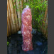 Fontaine Monolithe Onyx rouge poncè 90cm