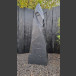 Monolith Schiste noir 170cm de haut