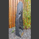 Monolith Schiste noir 85cm de haut