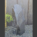 Monolith Schiste noir 88cm de haut