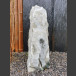 Marbre Monolith blanc-gris 61cm de haut