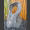 Sculpture en marbre gris-blanche 71cm de haut