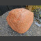 Bloc erratique Granite rouge 550kg