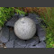 Boule de Fontaine granite gris 30cm2