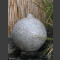 Boule de Fontaine granite gris 20cm