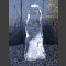 Alaska Marbre Monolith noir-blanc 82cm de haut