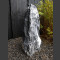 Alaska Marbre Monolith noir-blanc 83cm de haut