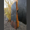 Pierre Solitäre Schiste noir-coloré 117cm de haut