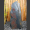 Pierre Solitäre Schiste noir-coloré 89cm de hautbunt 89cm hoch