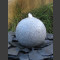 Boule de Fontaine complet granite gris 40cm1
