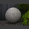 Boule en granite gris 30cm 