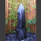 Fontaine Monolithe marbre noir poli 100cm1