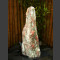 Fontaine Monolithe Marbre rose blanc 95cm