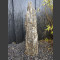 Monolith de gneiss zébrées 88cm de hautZebra Gneis Naturstein 88cm hoch