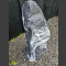 Alaska Marbre Monolith noir-blanc 100cm de haut