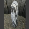 Alaska Marbre Monolith noir-blanc 118cm de haut