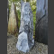 Alaska Marbre Monolith noir-blanc 91cm de haut