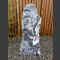 Alaska Marbre Monolith noir-blanc 79cm de haut