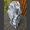 Alaska Marbre Monolith noir-blanc 79cm de haut