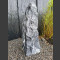 Alaska Marbre Monolith noir-blanc 90cm de haut