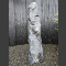 Alaska Marbre Monolith noir-blanc 114cm de haut