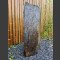 Monolith Schiste gris-brun 99cm de haut