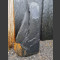 Pierre Solitäre Schiste noir-coloré 140cm de haut