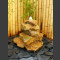 Cascade fontaine de jardin complet grès beige 5 pièces1