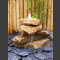 Cascade fontaine de jardin grès beige 5 pièces1