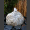 Fontaine de Bloc erratique gris rocher de granite 20cm