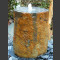 Fontaine de jardin Basalte avec creux 100cm1