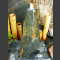 Fontaine Monolith schiste gris-brun 75cm3