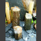 Fontaine Set Triolithes Basalte 50cm2