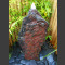 Fontaine Monolith schiste rouge-noir  95cm3