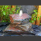 Cascade fontaine de jardin complet ardoise noir-rouge 3 pièces1