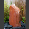 Fontaine de jardin complet grès rouge 35cm1