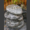 Fontaine de jardin complet Cairn en Bloc erratique 3 pièces2