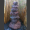 Fontaine de jardin complet Cairn en lave 7 pièces