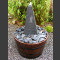 Complet Fontaine Colonne ardoise gris-noir 50cm 1