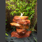 Cascade fontaine de jardin grès rouge 5 pièces