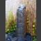 Fontaine Monolith schiste gris-noir 90cm 